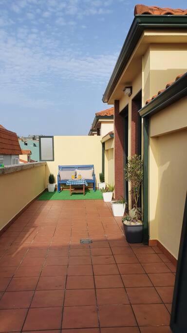 Atico A 500M Del Mar Con Plaza De Garaje Y Gran Terraza Appartement A Guarda Buitenkant foto